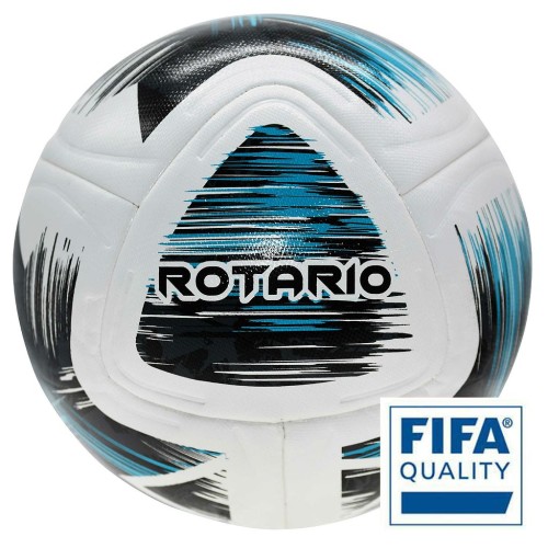 PRECISION ROTARIO FIFA QUALITY MATCH (WHITE-CYAN-BLACK) PRECISION ROTARIO FIFA QUALITY MATCH (WHITE-CYAN-BLACK)