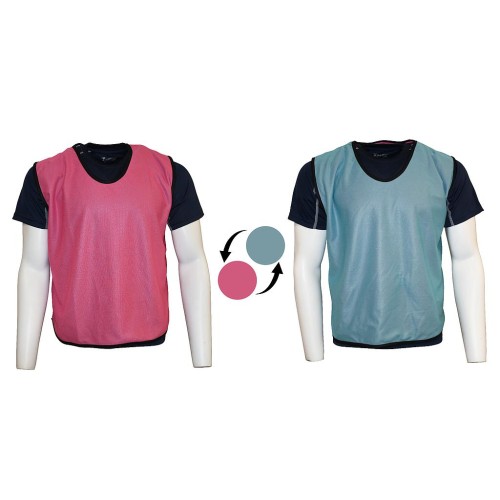 PRECISION REVERSIBLE MESH BIBS (PINK-SKY)