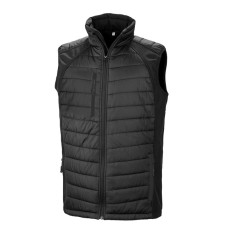 WHITE COPPICE CC RESULT COMPASS PADDED SOFTSHELL GILET (BLACK) WHITE COPPICE CC RESULT COMPASS PADDED SOFTSHELL GILET (BLACK)