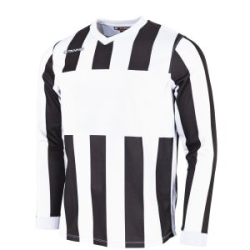 ASPIRE LS SHIRT (BLACK-WHITE)
