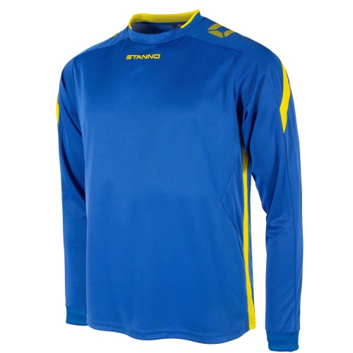 DRIVE LS SHIRT (ROYAL-YELLOW)