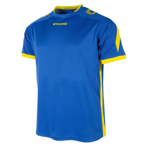 DRIVE SS SHIRT (ROYAL-YELLOW)